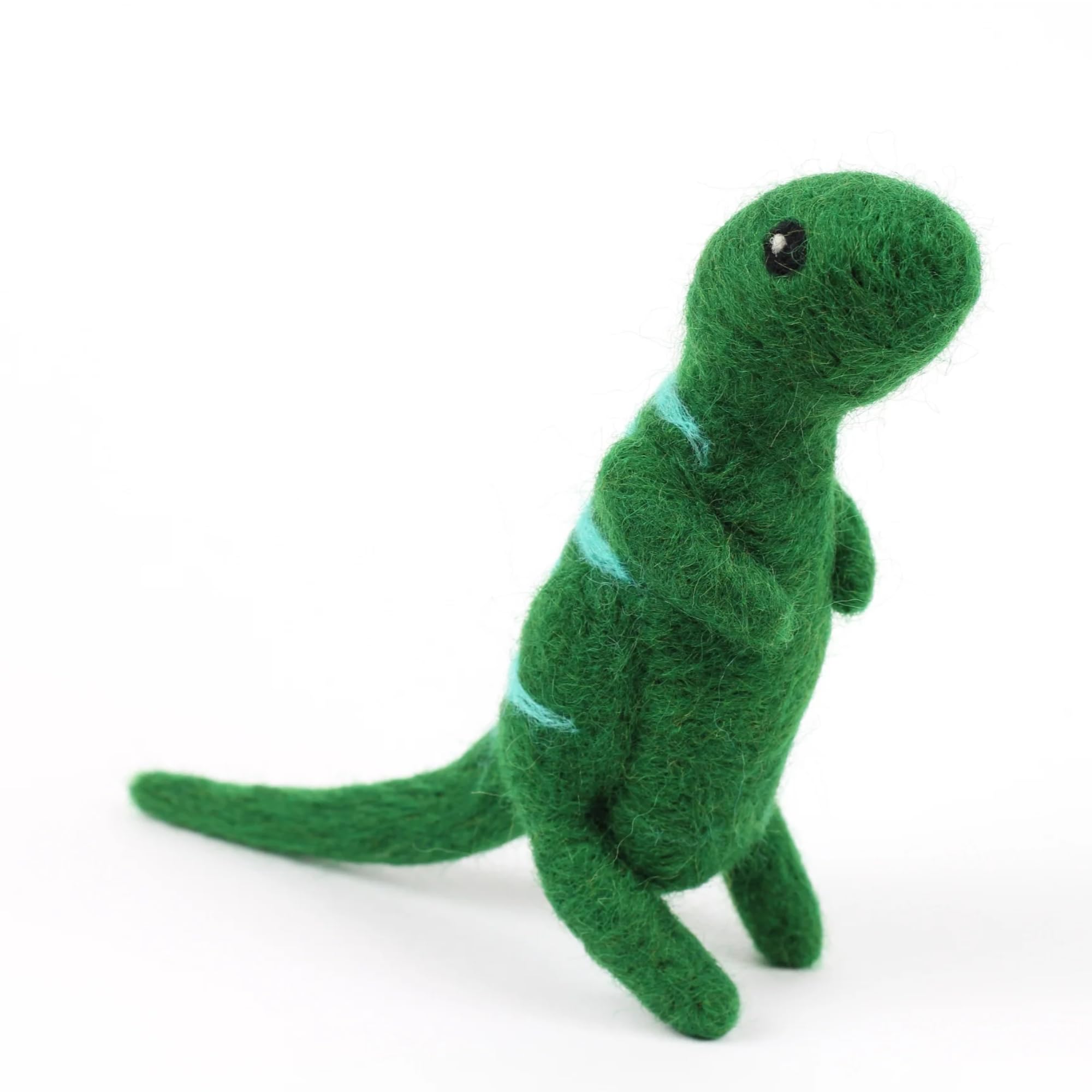 Hawthorn Handmade T-Rex Dinosaur Needle Felting Kit - Needle Felting Craft Kits for Adults UK, Includes Felting Wool, Needles & Instructions. Great for Adult Craft Gifts - Approx 14cm Long.