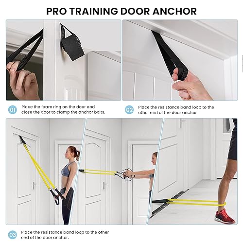 Bob and Brad Resistance Bands Set-10Pcs, Exercise Bands with