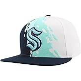 ZHATS NHL Unisex-Adult NHL Officially Licensed Adjustable Snapback Hat Flat Bill Z11 Retro Paintbrush