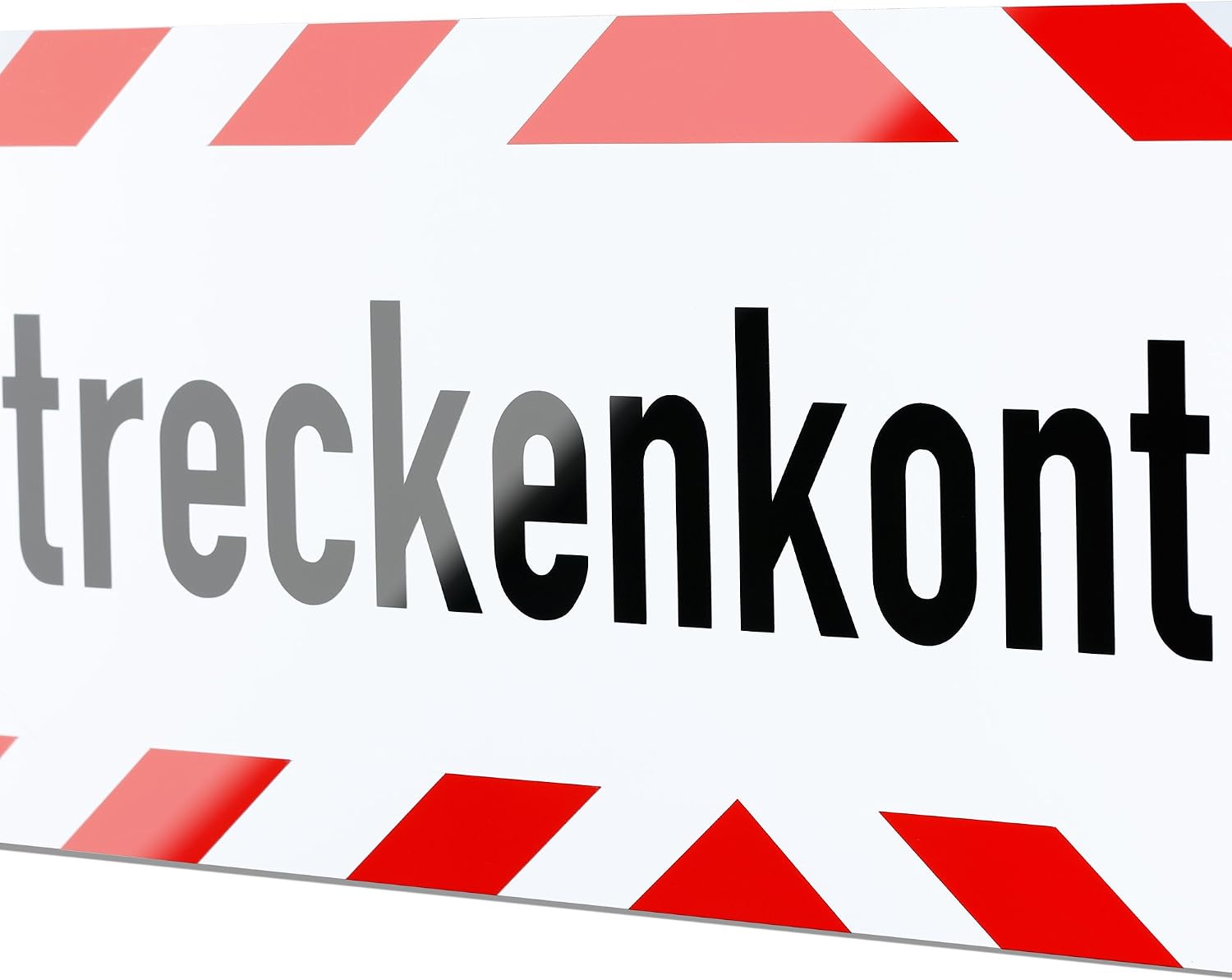 "LOHOFOL" magnetic sign route control available in three sizes (45 x 15 cm), White, 45x15cm - Image 5