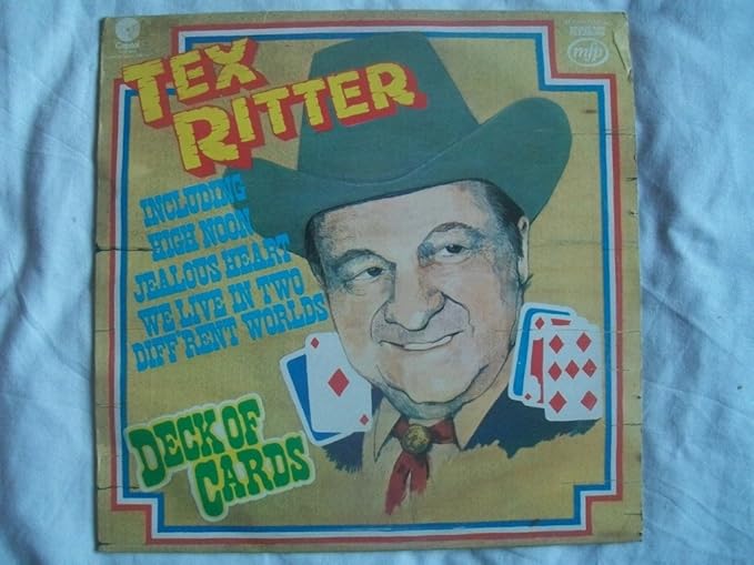 TEX RITTER Deck of Cards LP Amazon.co.uk CDs & Vinyl