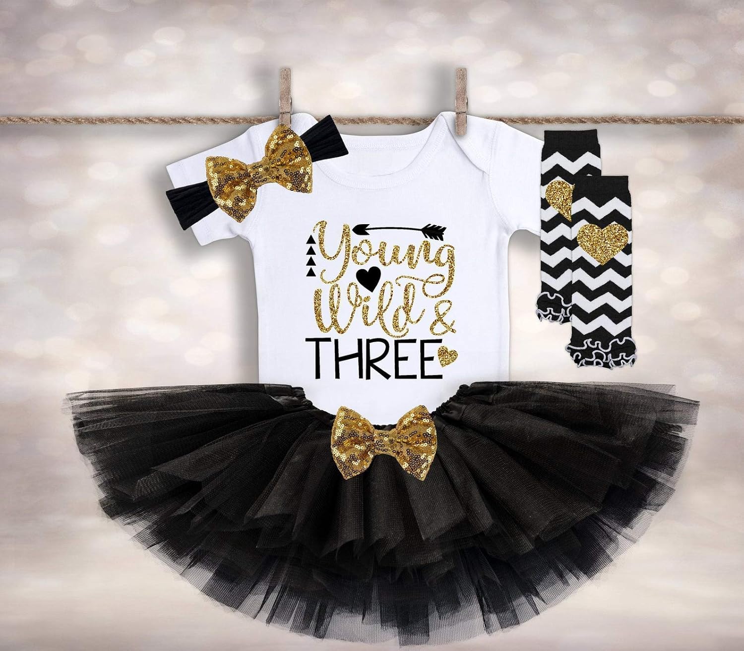 three birthday dress