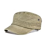 VOBOOM Washed Cotton Military Cadet Army Caps