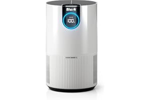 Shark Air Purifiers for Bedroom, Office, Dorm, Small Room, HEPA Air Filter, Odor Eliminator, Covers Up To 500 SQ FT, Air Filtration Removes Smoke, Dust, Allergens, Pet Dander, and Pollutants, HP102
