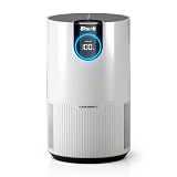 Shark Air Purifiers for Bedroom, Office, Dorm, Small Room, HEPA Air Filter, Odor Eliminator, Covers Up To 500 SQ FT, Air Filtration Removes Smoke, Dust, Allergens, Pet Dander, and Pollutants, HP102