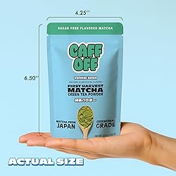 Caff Off Vanilla Matcha Green Tea Powder From Japan