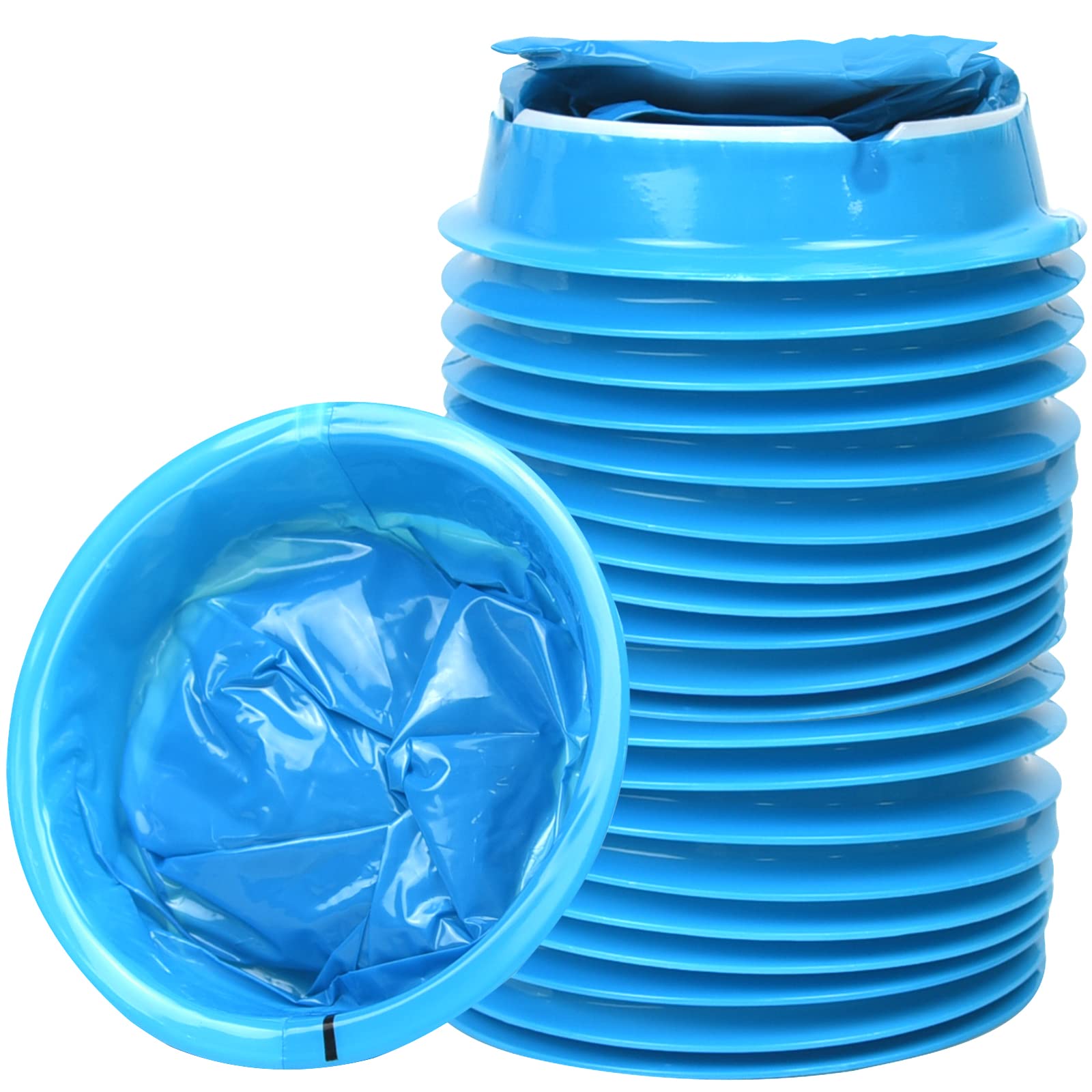 12 Pack Vomit Bags, 1000ml Disposable Emesis Bags Barf Bags with Snap, High Density Portable Aircraft & Car Sickness Bag Leakproof Nausea Bags for Travel Motion Sickness Kids Pregnant Woman Hospital