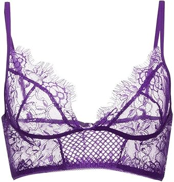 Tyeel - Braguitas de encaje para mujer, sin sujetador morado morado XXX-Large: Amazon.es: Salud y cuidado personal