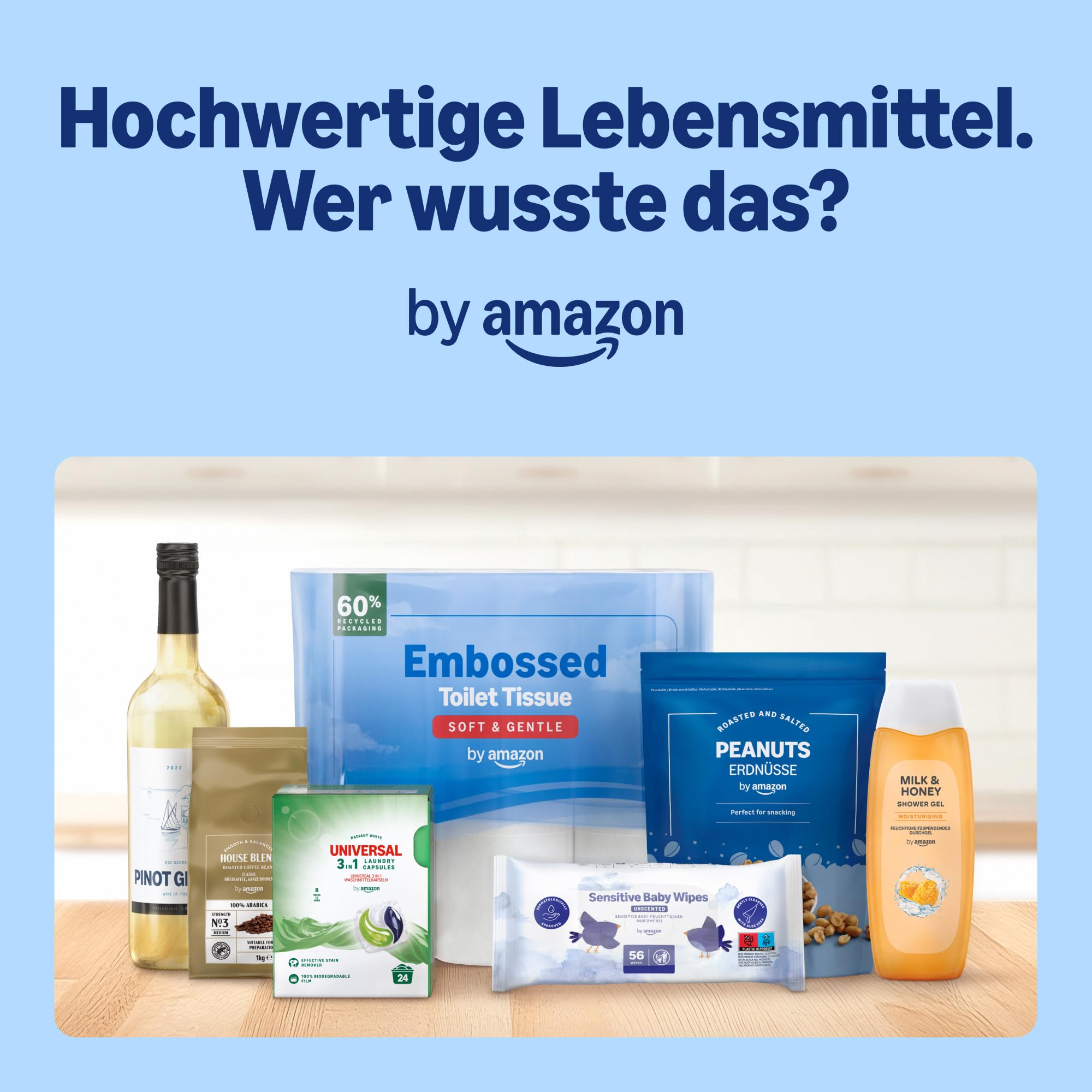by Amazon Klassisches Toilettenpapier, 3-lagig, 36 Rollen (9 Rollen, 4er-Pack), 200 Blatt pro Rolle, FSC-zertifiziert 8