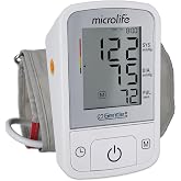 Microlife BPM2 Automatic Digital Upper Arm Blood Pressure Monitor | Stores 60 Results, Universal Cuff Fits Medium to Large Arms