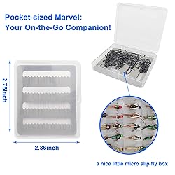 Eupheng 100pcs Plus Best Barbless Competition Fly