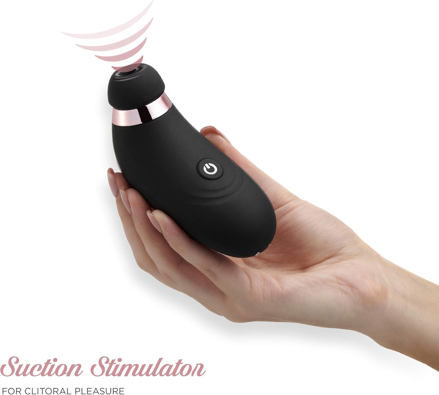 So Divine Clitoral Suction Stimulator Sex Toy Vibrator for Women, Black - Image 4