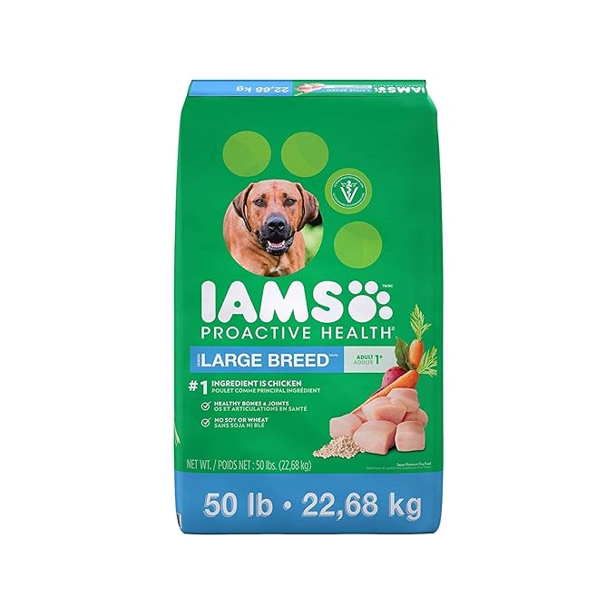 iams large breed 50 lb bag