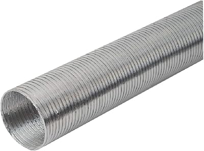 LIRAST 125mm x 1.5m Aluminium Flexible Duct Hose for Vent Systems