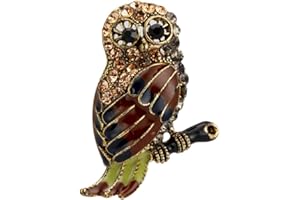 Knighthood Lucky Owl Lapel Pin Badge Coat Suit Collar Accessories Brooch for Men