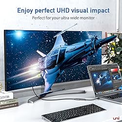 uni USB-C to HDMI Adapter 4K (2-Pack), Aluminum USB
