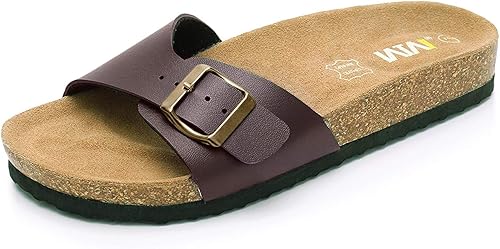 Women's slides with adjustable strap Clearance