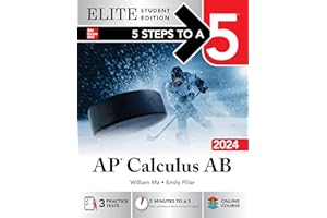 5 Steps to a 5: AP Calculus AB 2024 Elite Student Edition