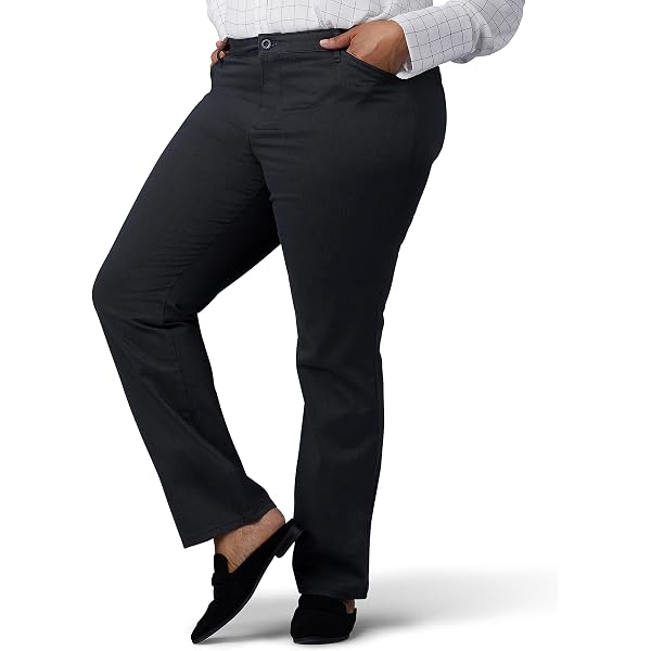 Amazon.com: Lee Women's Modern Series Curvy Fit Maxwell Trouser, Black, 4 :  Clothing, Shoes & Jewelry
