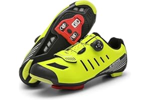 KUSHIKE Unisex Cycling Shoes Compatible with pelaton Indoor Road Bike Shoes Mountain Bike Shoes for Men and Women Delta Cleats Clip Outdoor Pedal Bicycle Shoes MTB Shoes for Men