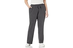 Amazon Essentials Womens Straight Leg Sweatpants with Drawstring for Women, Fleece - (Available in Plus Size)
