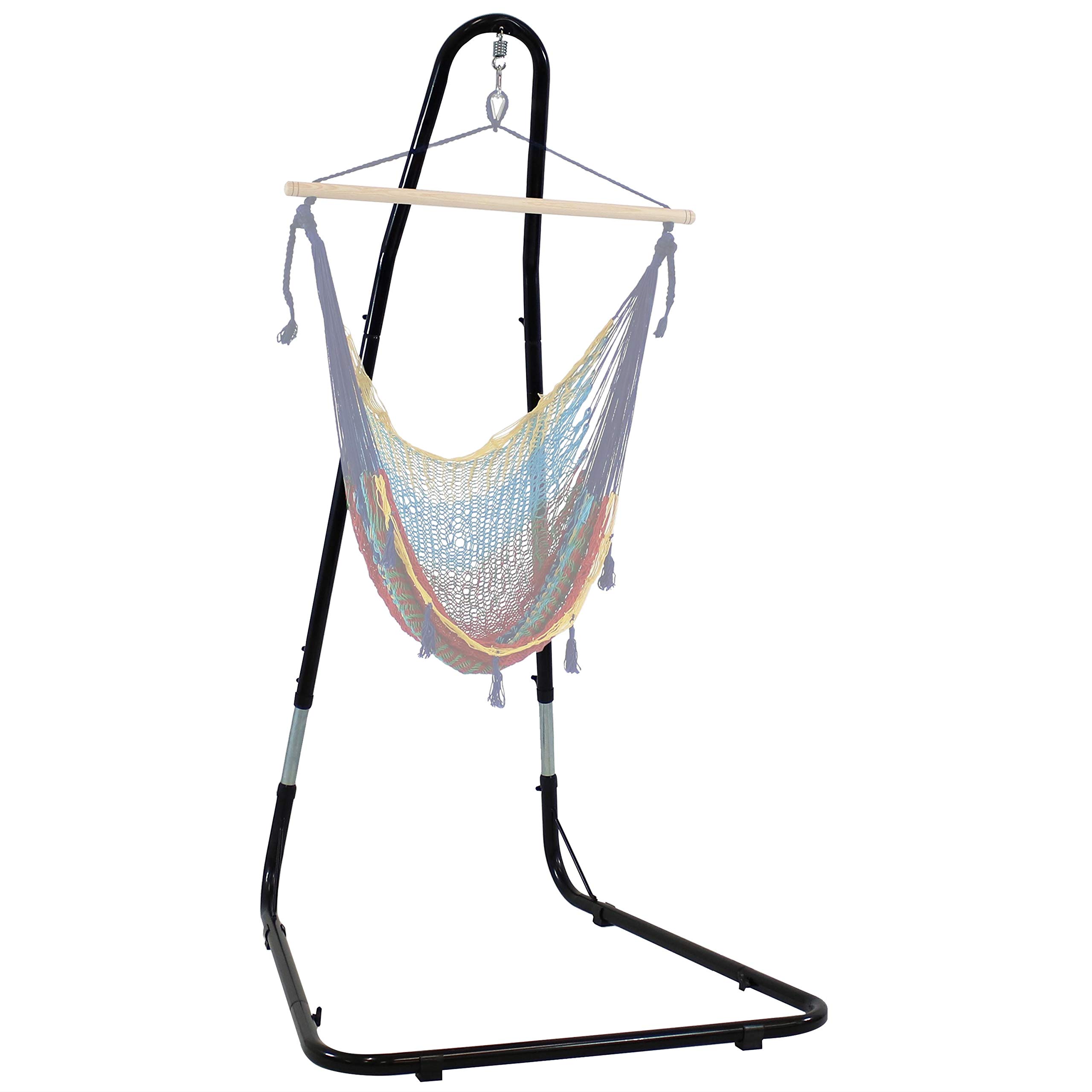 Sunnydaze Adjustable Hammock Chair Stand 79 To 93 Inch Tall Hanging Chair Stand Only Heavy Duty 330 Pound Weight Capacity Buy Online In Saint Vincent And The Grenadines At Saintvincentdesertcartcom Productid 24837316