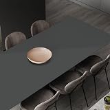 Hode Dark Grey Vinyl Wrap 60x600cm Self Adhesive Wallpaper for Furniture view 8