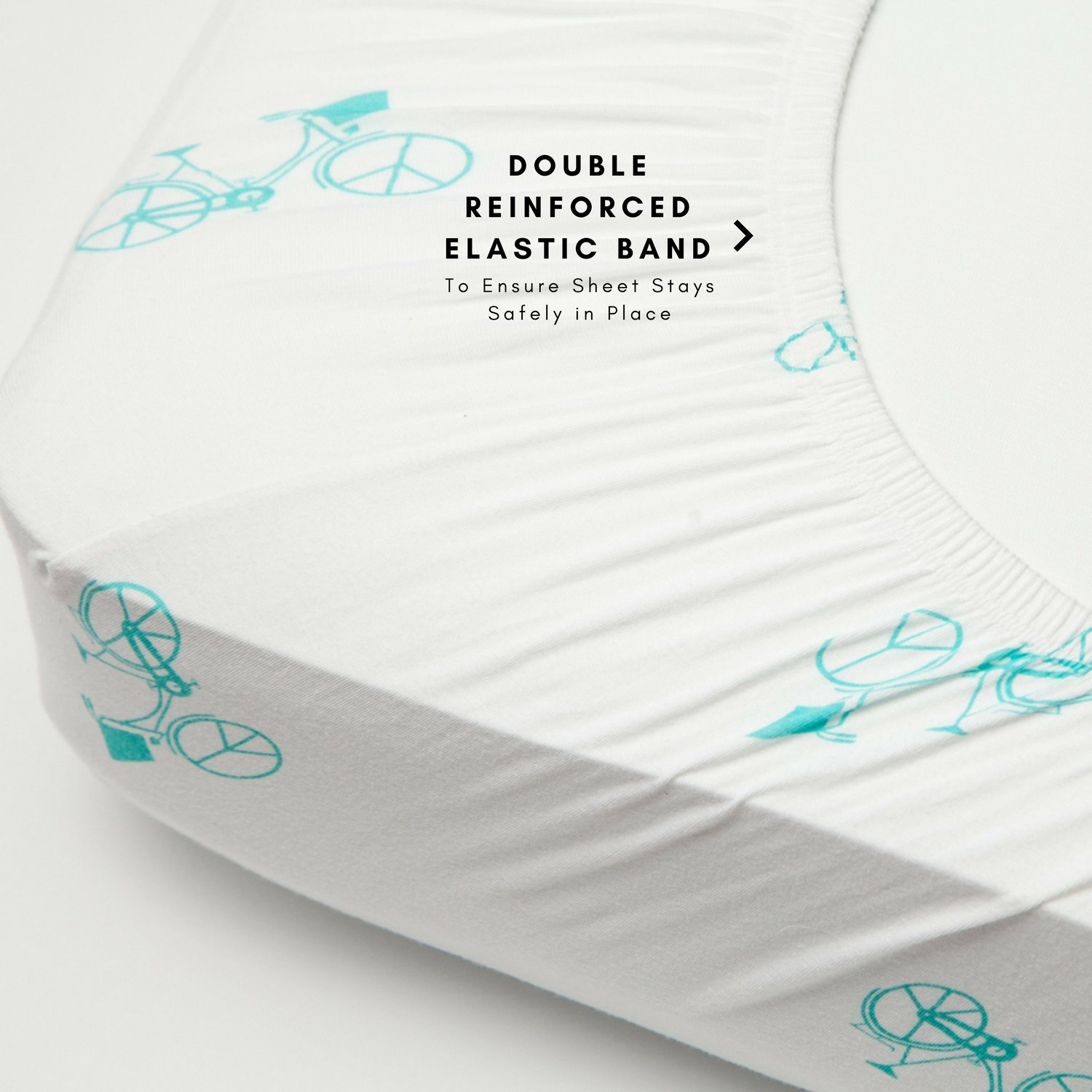 matching crib sheet and changing pad cover