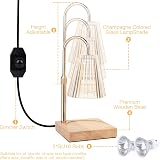 CLIUNT Candle Warmer Lamp with Dimmer & Timer, 2 Bulbs, Home & Office view 4