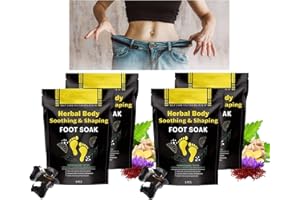 LEONNN Herbal Detox&Shaping Cleansing Foot Soak Beads Body Detox -20 Pcs Body Detox Foot Soak Beads,Herbal Detox Cleansing Foot Soak Beads, Rebody Body Detoxingherbs Foot Soak Beads for Relaxing & Soothing
