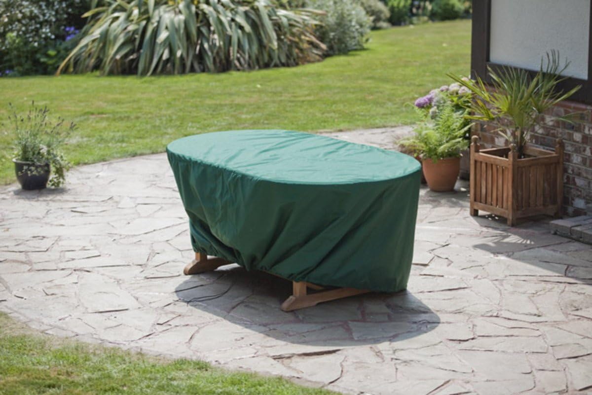 Humber Teak TABLE COVER FOR 1.96 TO 2.96 METRE OVAL TABLE