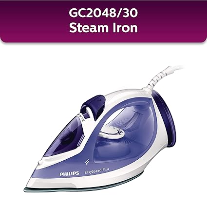 Philips EasySpeed Plus GC2048 2300-Watt Steam Iron (Purple)
