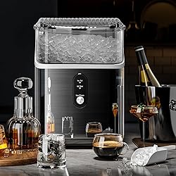 Nugget Ice Maker Countertop, 35Lbs/Day Portable