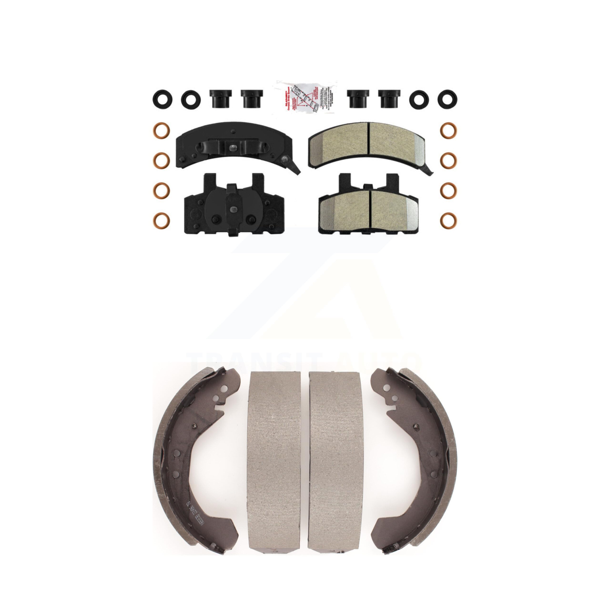 Transit Auto Front Rear Semi-Metallic Disc Brake