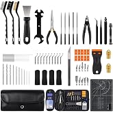 73Pcs 3D Printer Tool Kit-3D Printer Accessories for Bambu Lab, Kobra, etc | All-in-one 73pcs: clean, remove, finish 3D prints