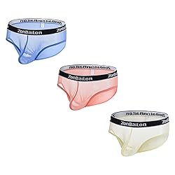 ZAIGGUT Mens Sexy See Through Underwear Breathable