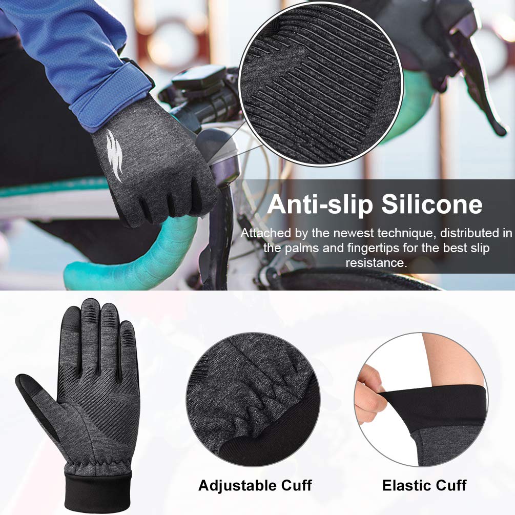 Winter Gloves Anti-slip Running Cycling Driving Motorcycle Gloves Touch Screen Gloves Sports Gloves for Men Women