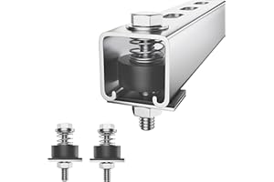 Trolley Roller Wheels Limit Trolley Assembly Positioning for Unistrut Strut Channel with 1-5/8" Wide and All 1-5/8" or Strut 