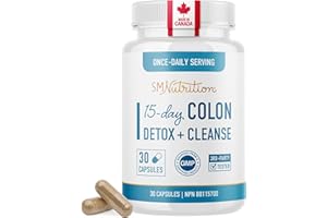 15 Day Colon Cleanse & Detox | Stool Softener & Constipation Relief for Adults | Gut Health Support | Colon Detox Cleanse Wit