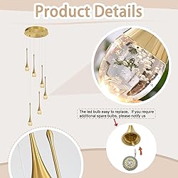 ykolupty H86 Pendant Lights Kitchen Island 6-Lights