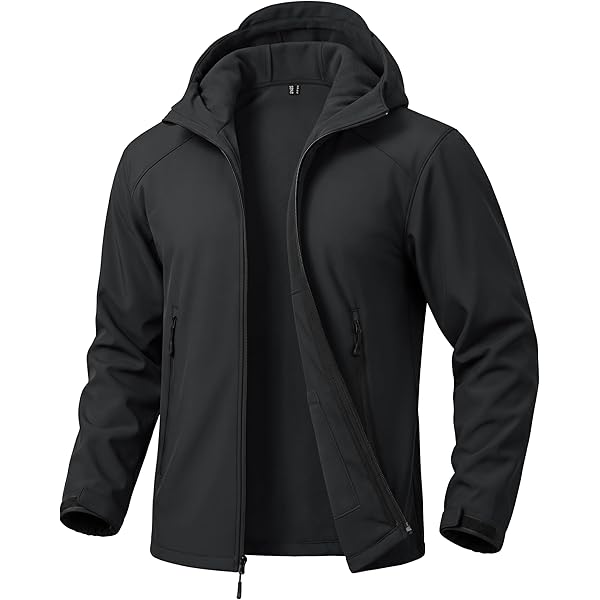 Amazon.com: Jeep Heavy-Duty Hooded Soft Shell Jacket – Black
