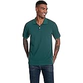 Nutria Mens Polo Shirt Short Sleeve 100% Cotton Pique Moisture Wicking Classic Collared T-Shirt Golf Tennis Casual Relax U09