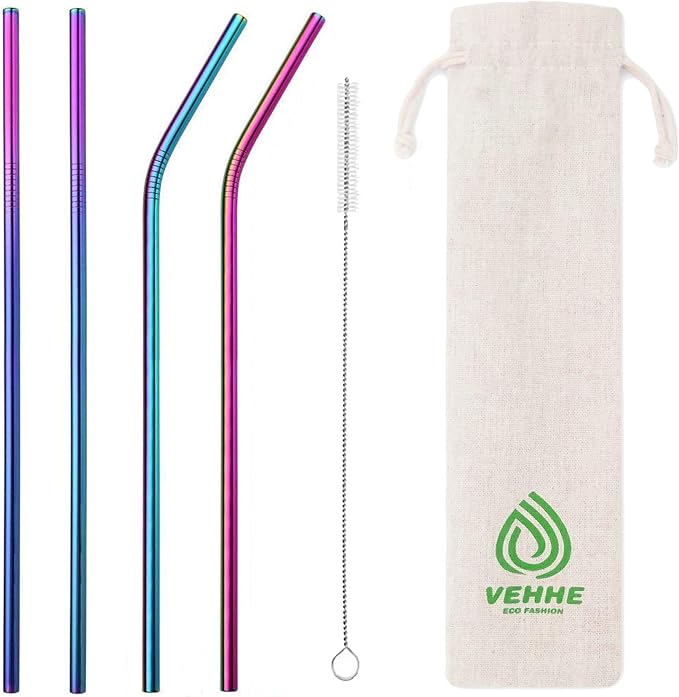 reusable metal straws