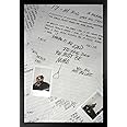 XXXtentacion 17 Album Cover Art Merch XXX Bad Vibes Forever Skins Trap Music Aesthetic Black Wood Framed Wall Art 14x20