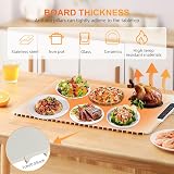 Aofesel Electric Warming Tray Foldable Silicone Food Mat 3 Temp 3 Timer view 4