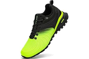 Kricely Men's Walking Shoes Breathable Lightweight Fashion Sneakers Non Slip Sport Gym Jogging Trail Running Shoes