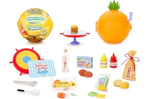MGA's Miniverse Make It Mini Spongebob Squarepants, Mini Collectibles - Blind Pack, DIY, Resin, Replica Food, Not Edible, Collectors, Novelty, Gift, 8+