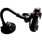 Windshield Repair UV Light - Ultraviolet Flashlight Rock Chip Glass Repair - Including Suction Cup Mount with Lever - Hands Free Windshield Repair Resin and Pit Filler Curing Tool