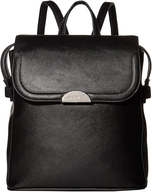 nine west black backpack