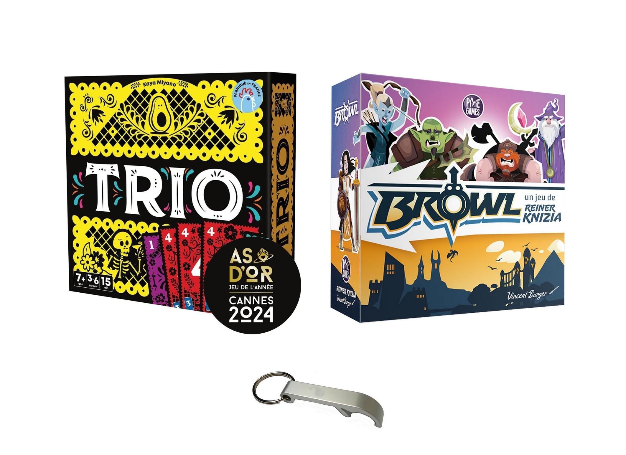 Set of 2 Browl Games + Trio + 1 Blumie Decap (Browl + Trio)